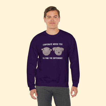 They're The Same Picture | Crewneck Sweatshirt - Detezi Designs - 27814305614368466764