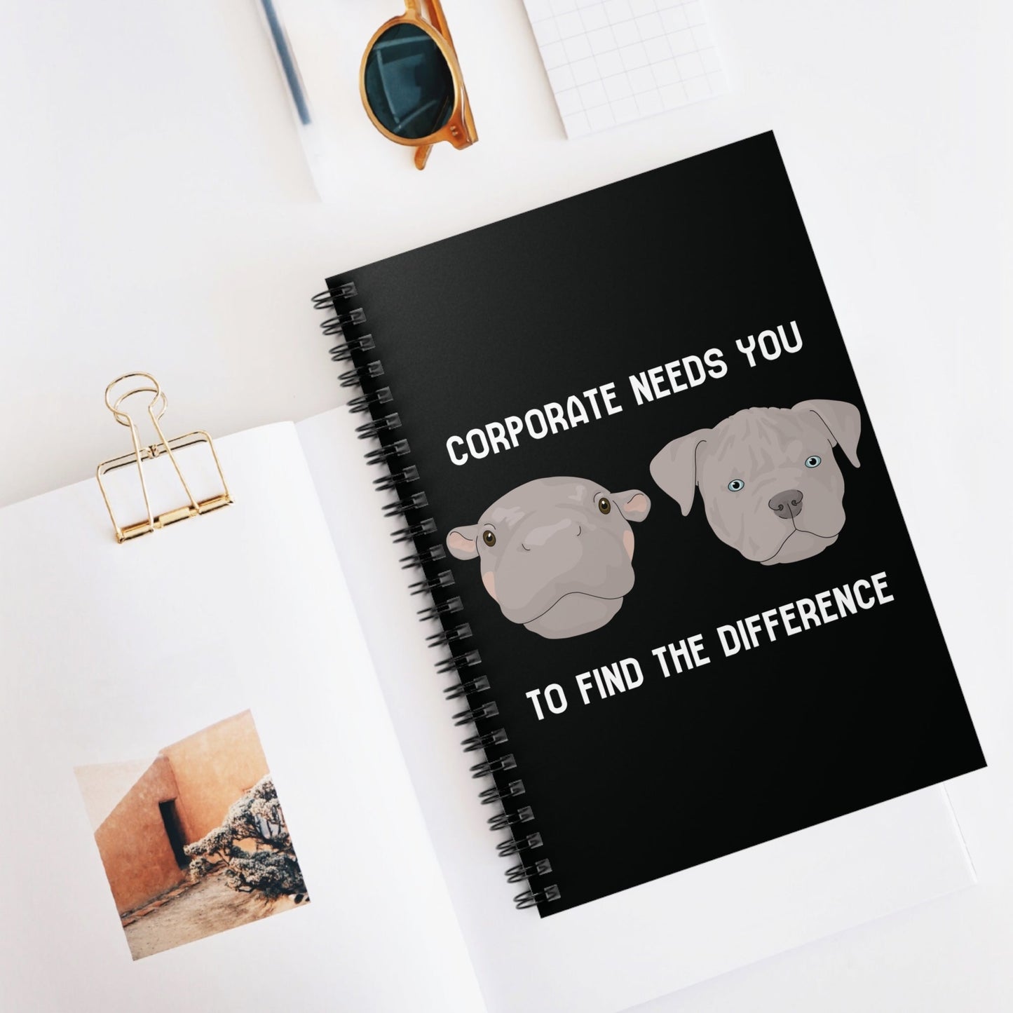 They're The Same Picture | Notebook - Detezi Designs - 24821172673463647059