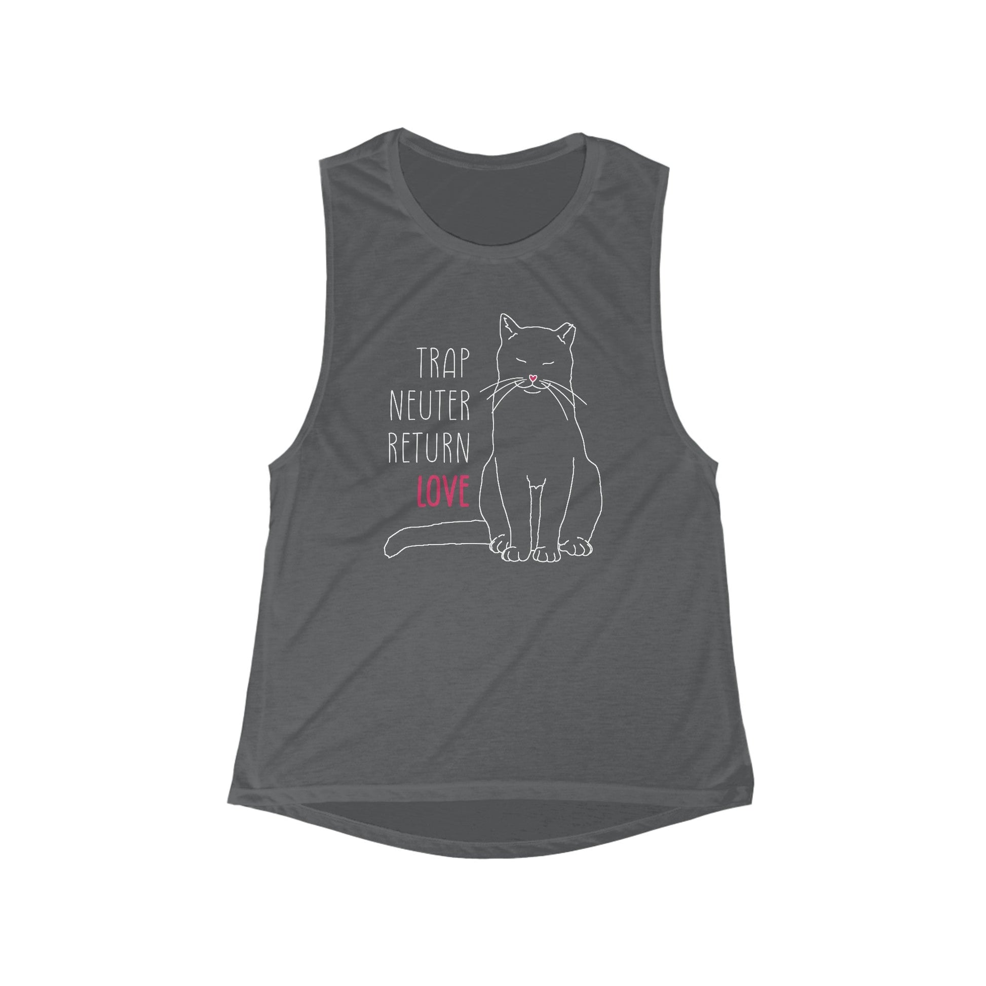 TNRL | Women's Flowy Scoop Muscle Tank - Detezi Designs - 56498065241338438184