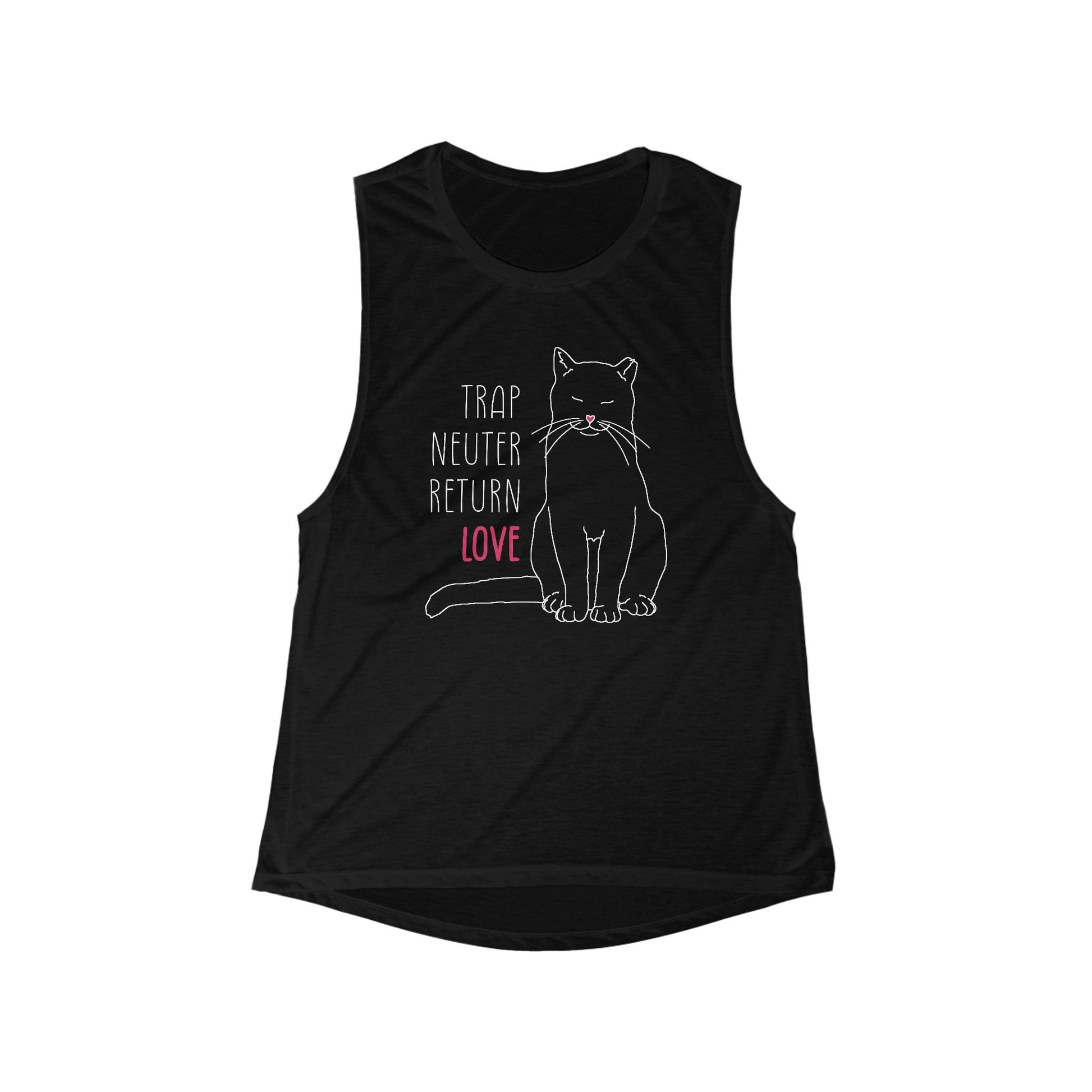 TNRL | Women's Flowy Scoop Muscle Tank - Detezi Designs - 90077736323417088635