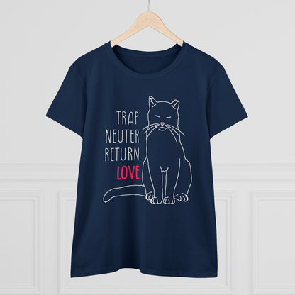 TNRL | Women's Midweight Cotton Tee - Detezi Designs - 18652133281793220502