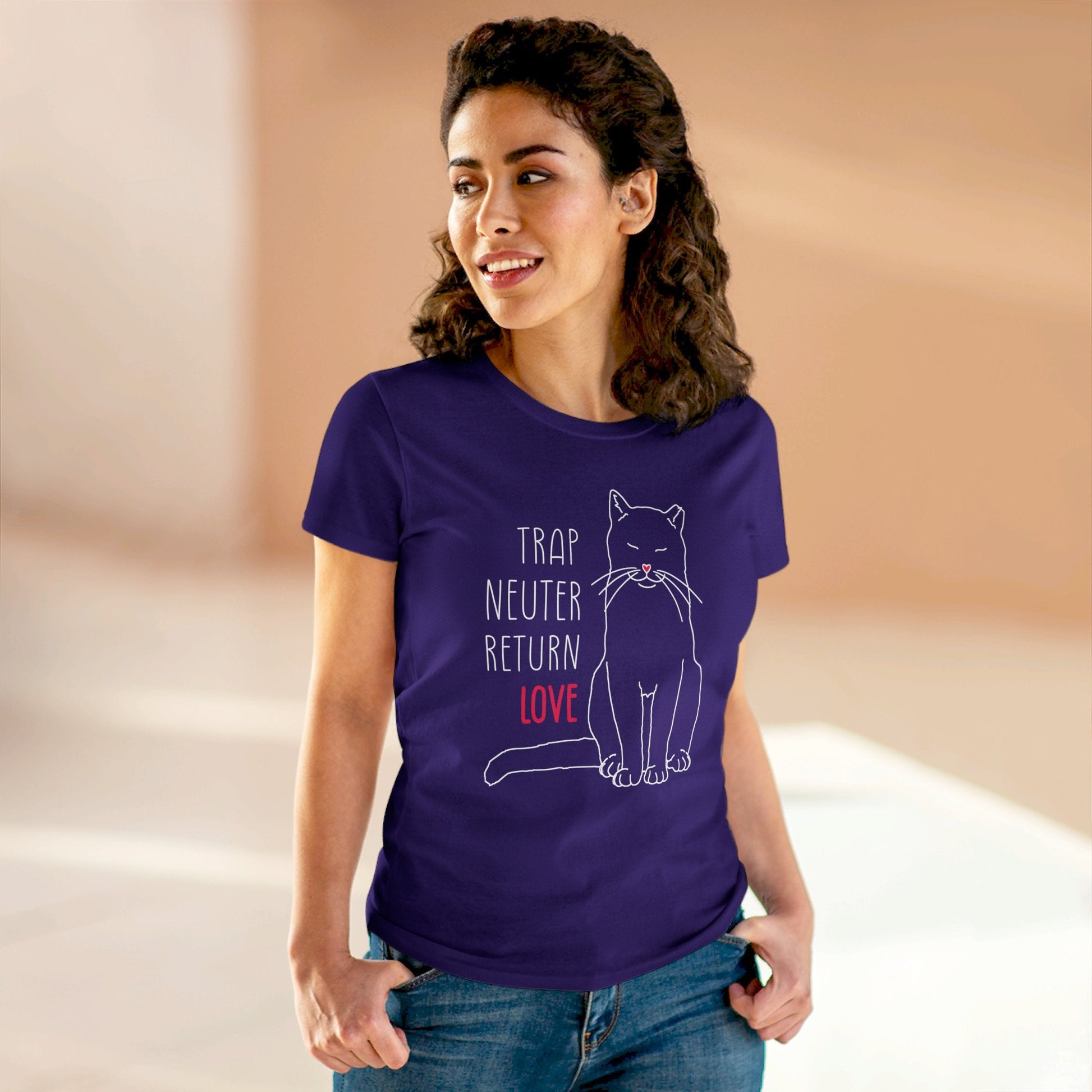 TNRL | Women's Midweight Cotton Tee - Detezi Designs - 18652133281793220502