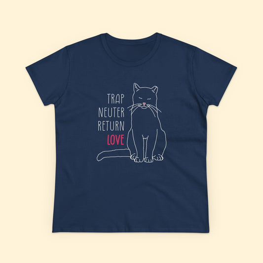 TNRL | Women's Midweight Cotton Tee - Detezi Designs - 29665543656959718994