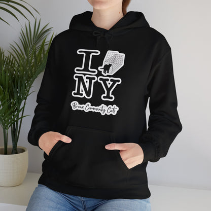 TNRM NY | FUNDRAISER for Bronx Community Cats | Hooded Sweatshirt - Detezi Designs - 79437747771206199299