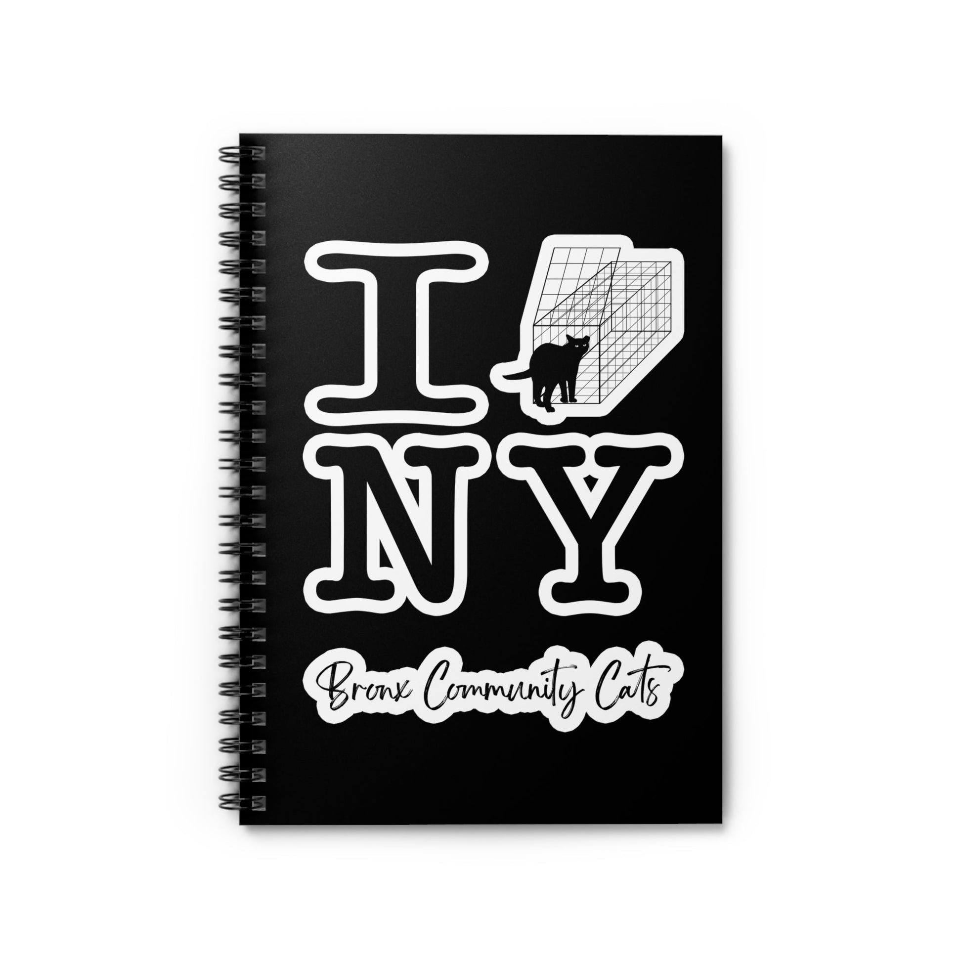 TNRM NY | FUNDRAISER for Bronx Community Cats | Notebook - Detezi Designs - 28867366480150014372