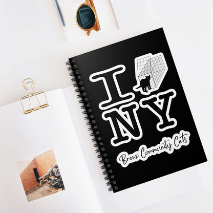 TNRM NY | FUNDRAISER for Bronx Community Cats | Notebook - Detezi Designs - 28867366480150014372