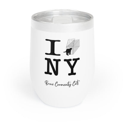 TNRM NY | FUNDRAISER for Bronx Community Cats | Wine Tumbler - Detezi Designs - 20221698750104857815