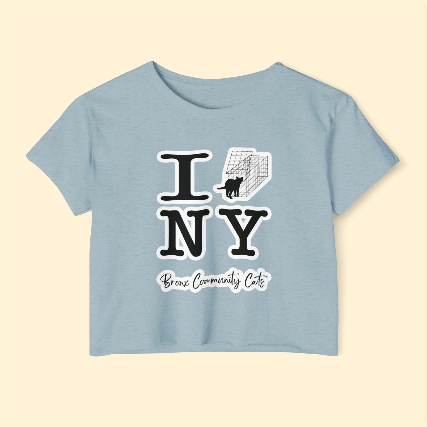 TNRM NY | FUNDRAISER for Bronx Community Cats | Women's Festival Crop Top - Detezi Designs - 33408909496479442761