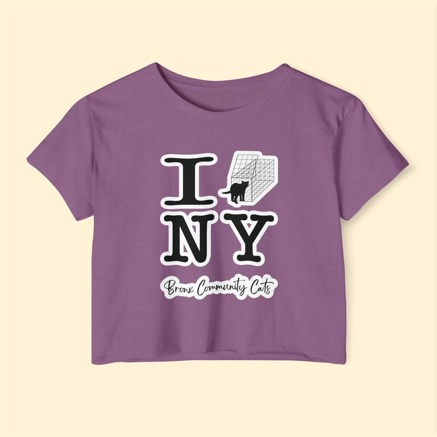 TNRM NY | FUNDRAISER for Bronx Community Cats | Women's Festival Crop Top - Detezi Designs - 44358252784620334499