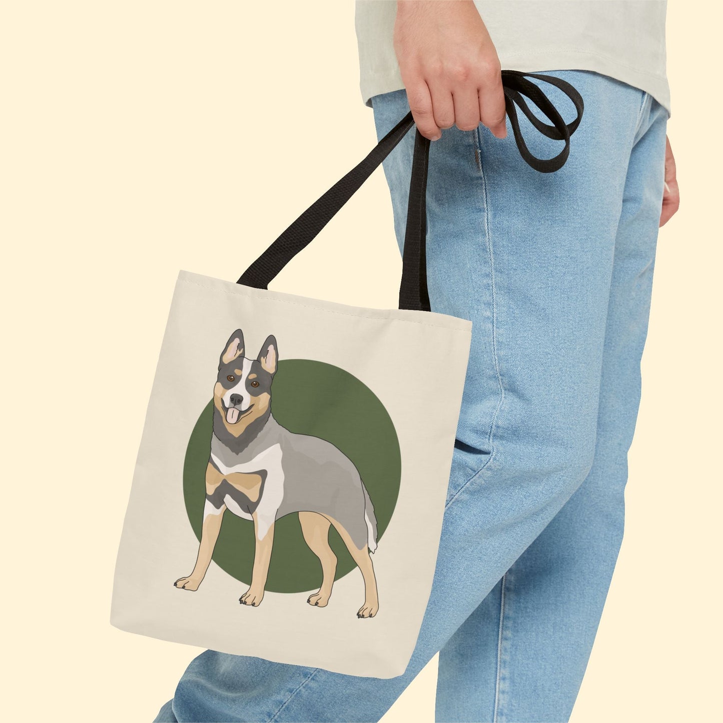 Tote Bag | 3 sizes | Australian Cattle Dog | Blue Heeler - Detezi Designs - 15920698700993415045
