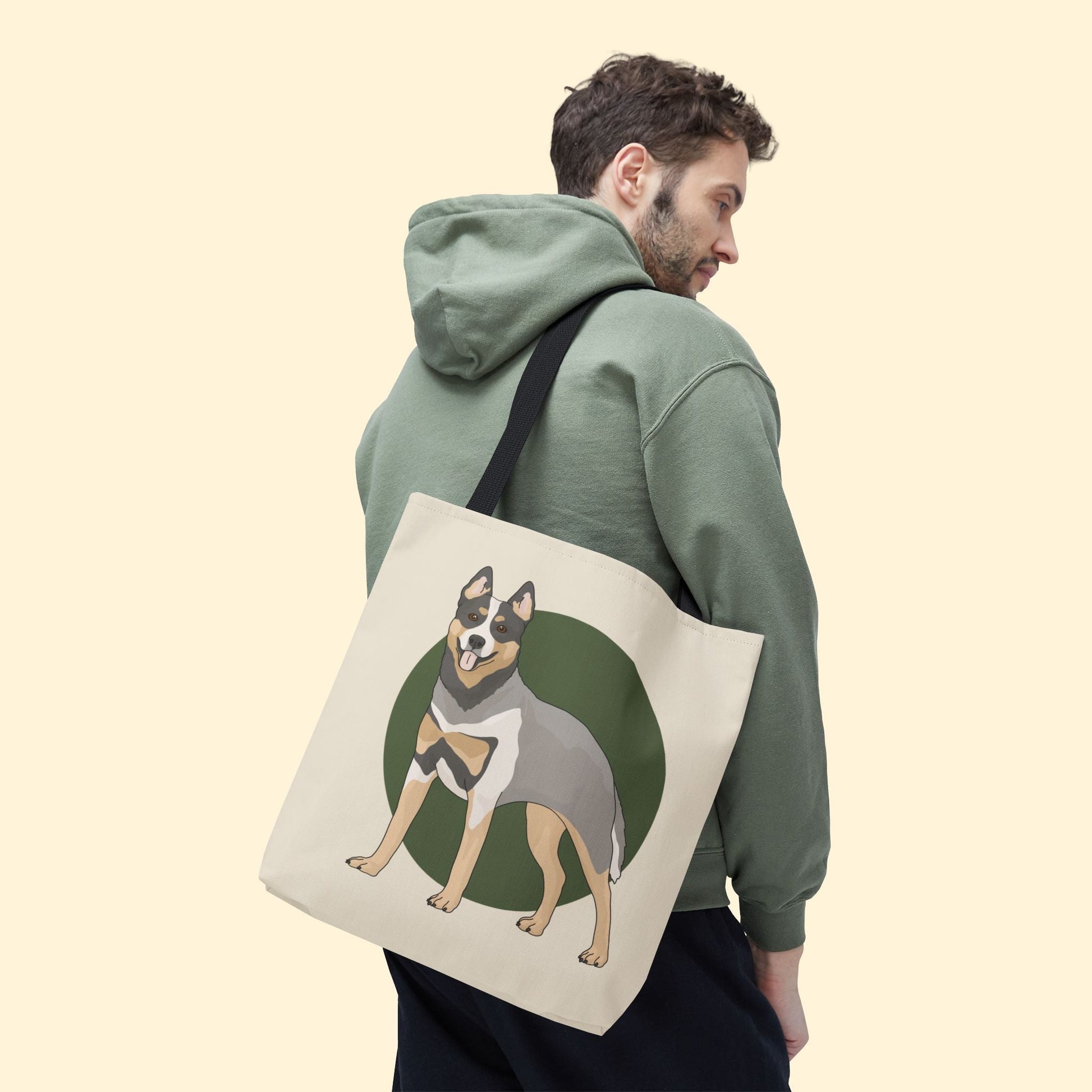 Tote Bag | 3 sizes | Australian Cattle Dog | Blue Heeler - Detezi Designs - 15920698700993415045