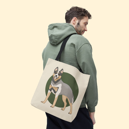 Tote Bag | 3 sizes | Australian Cattle Dog | Blue Heeler - Detezi Designs - 15920698700993415045