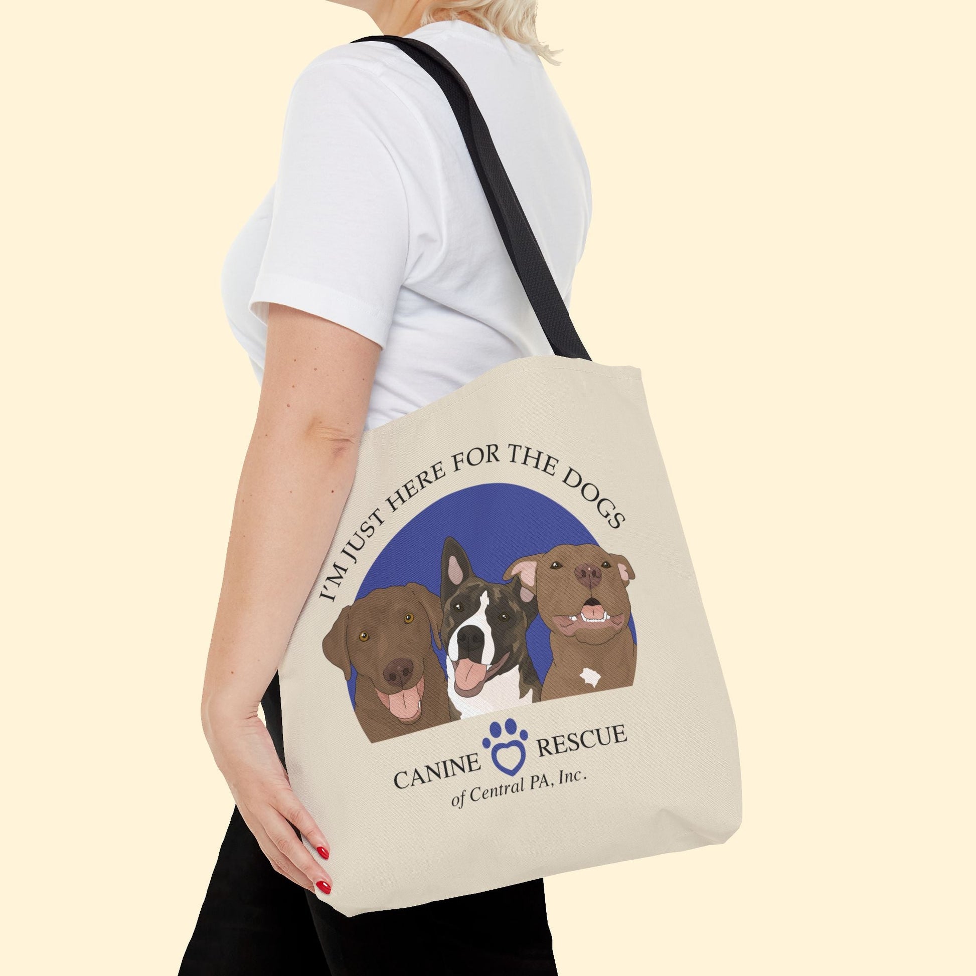 Tote Bag | FUNDRAISER | Canine Rescue of Central PA - Detezi Designs - 21018466450921038471