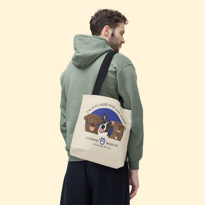 Tote Bag | FUNDRAISER | Canine Rescue of Central PA - Detezi Designs - 25554752010707475310