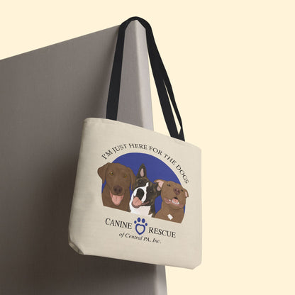 Tote Bag | FUNDRAISER | Canine Rescue of Central PA - Detezi Designs - 25554752010707475310