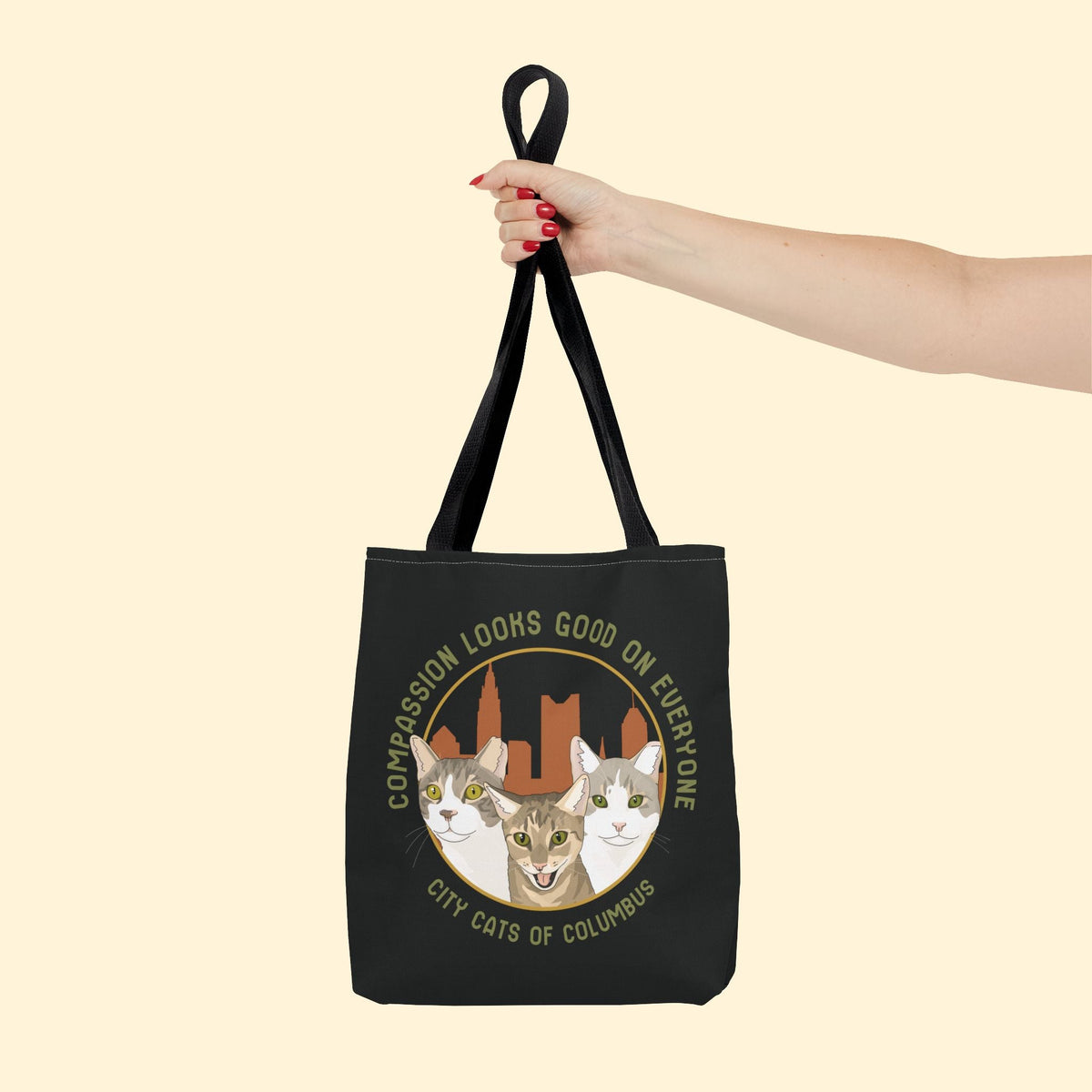 Tote Bag | FUNDRAISER | City Cats of Columbus - Detezi Designs-28290239929366042367