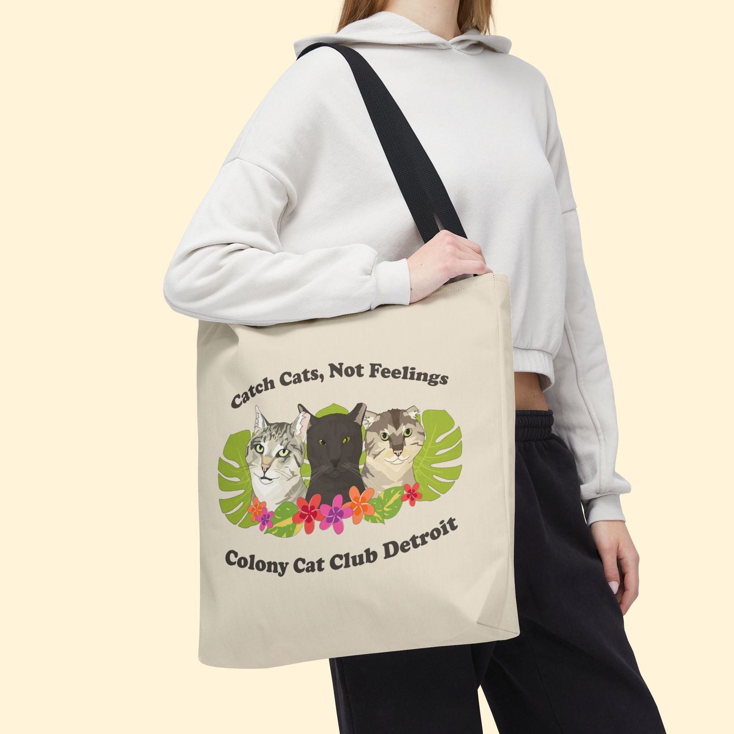 Tote Bag | FUNDRAISER | Colony Cat Club - Detezi Designs - 25871289606070078116