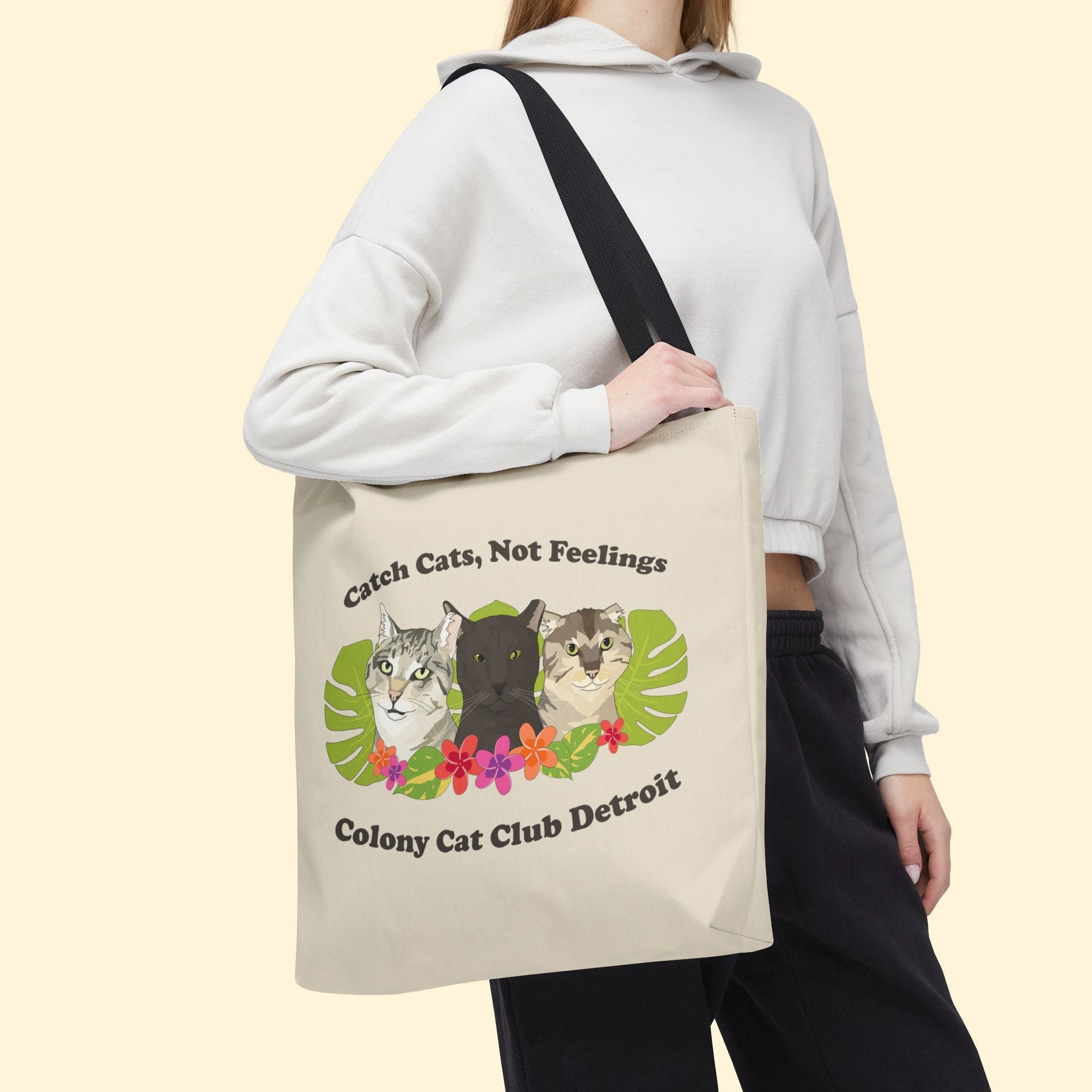 Tote Bag | FUNDRAISER | Colony Cat Club - Detezi Designs - 25871289606070078116