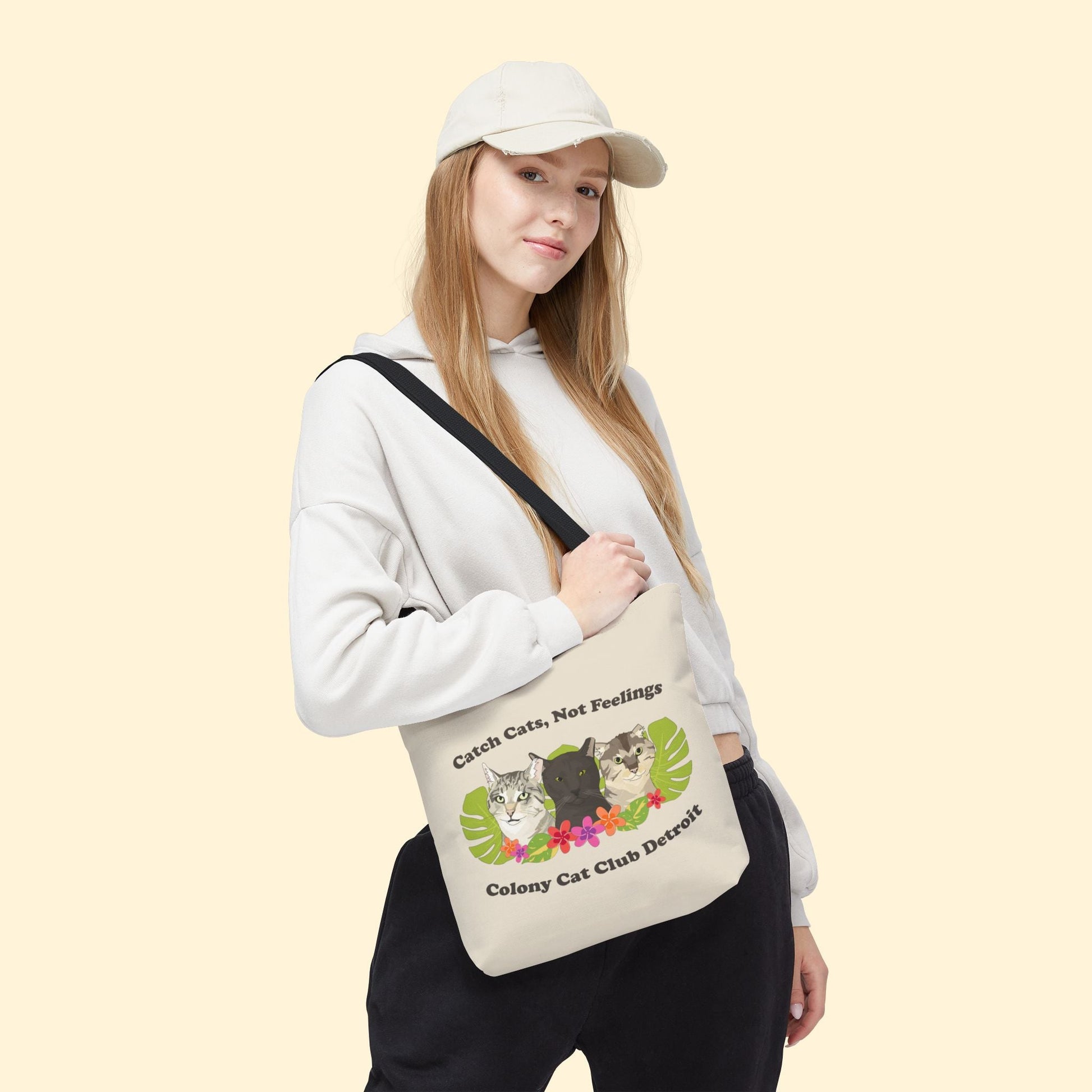 Tote Bag | FUNDRAISER | Colony Cat Club - Detezi Designs - 25871289606070078116