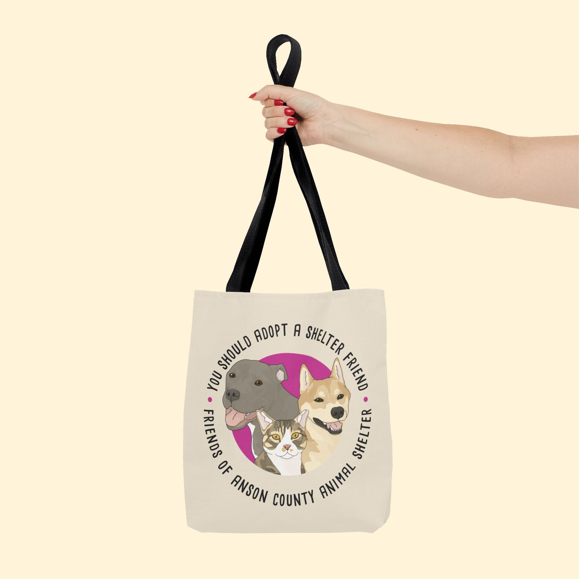 Tote Bag | FUNDRAISER | Friends of Anson County Animal Shelter - Detezi Designs - 13136489422662729894