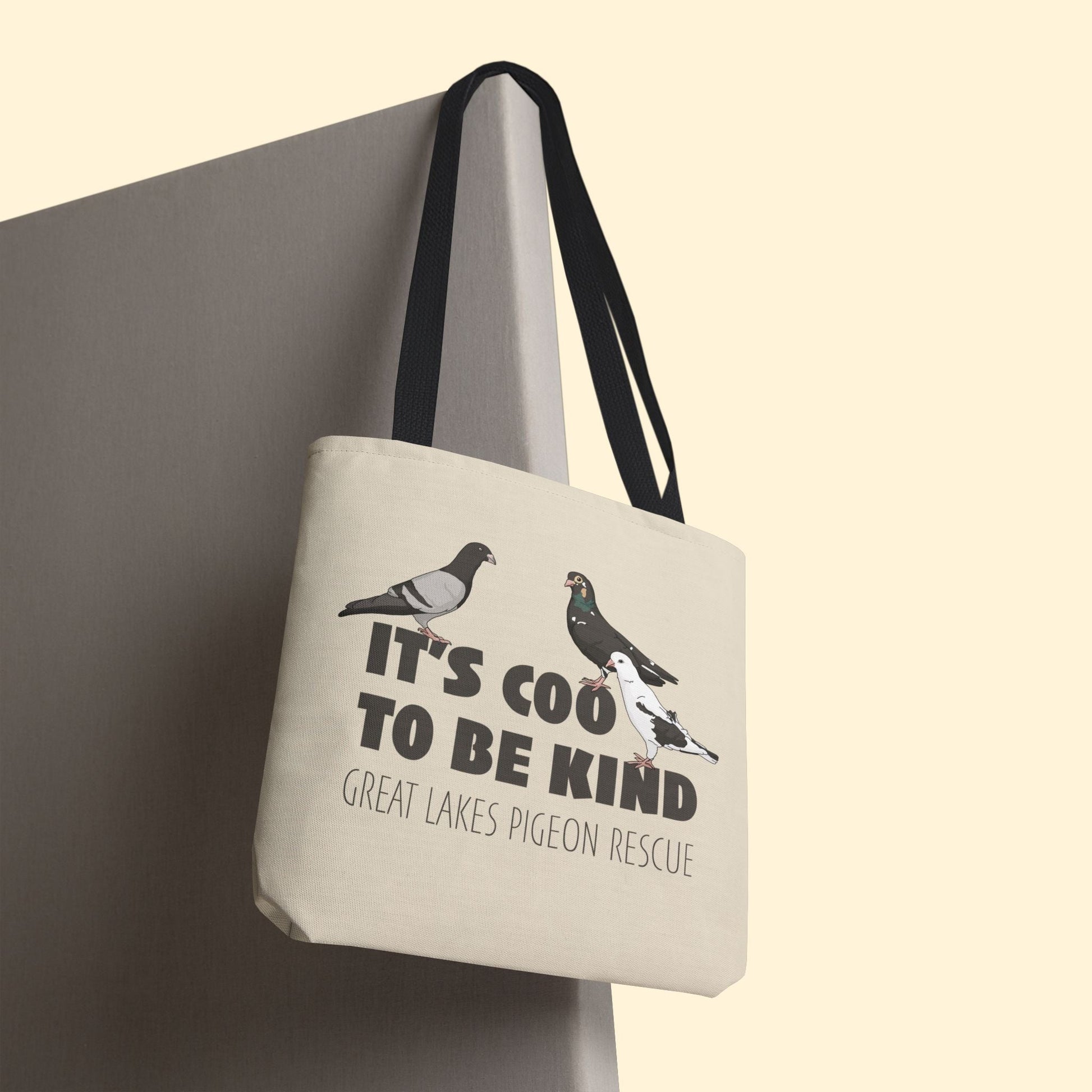 Tote Bag | FUNDRAISER | Great Lakes Pigeon Rescue - Detezi Designs - 23768913945225495467