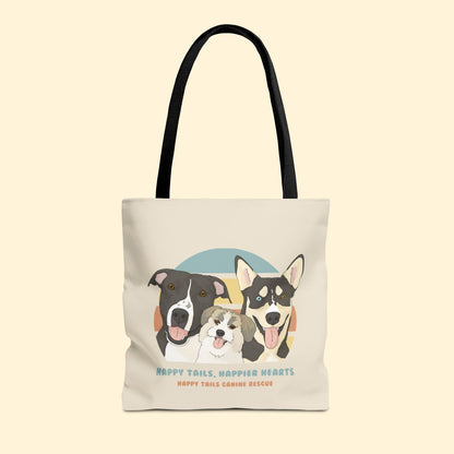 Tote Bag | FUNDRAISER | Happy Tails Canine Rescue - Detezi Designs-73974501787420163546