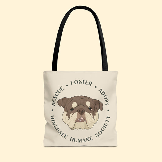 Tote Bag | FUNDRAISER | Hinsdale Humane Society - Detezi Designs - 67644613059680741568