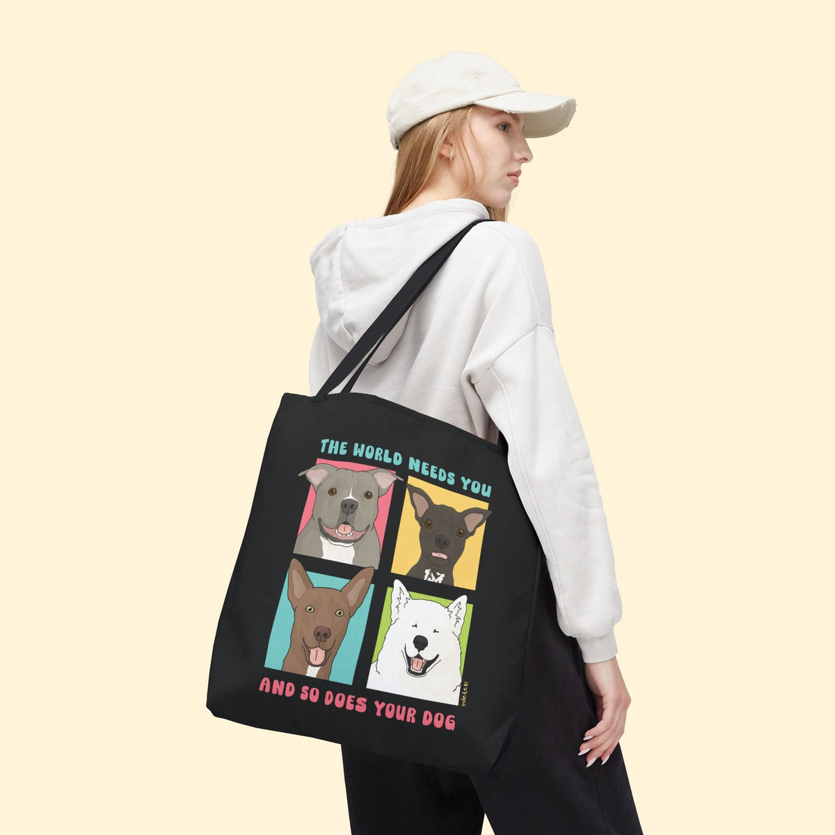 Tote Bag | FUNDRAISER | Maybel's Legacy | The World Needs You - Detezi Designs-11870796036810459422