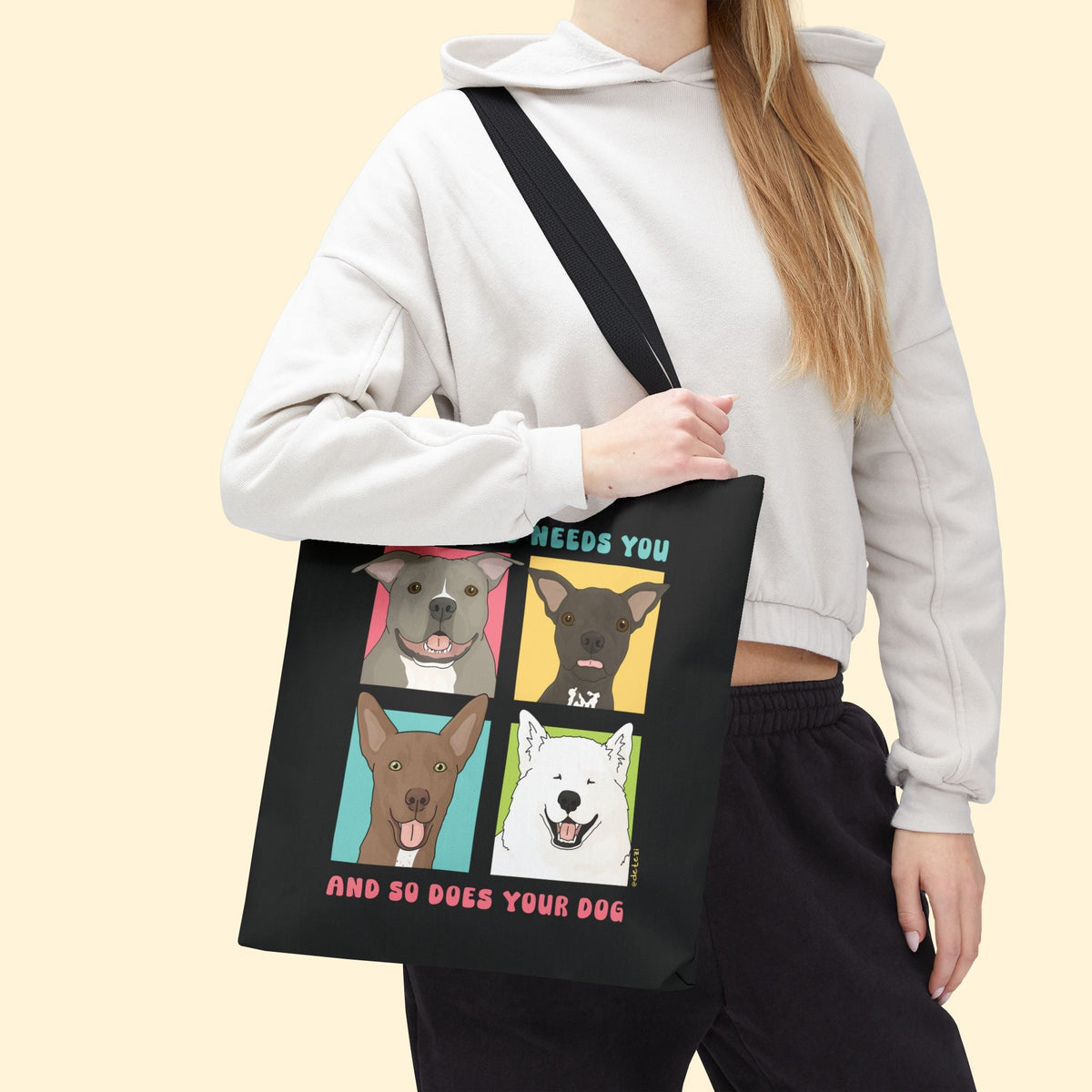 Tote Bag | FUNDRAISER | Maybel's Legacy | The World Needs You - Detezi Designs-60270430047331716324