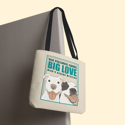 Tote Bag | FUNDRAISER | Miko's Rescue Mission - Detezi Designs - 21344840808982284319