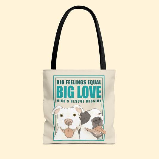 Tote Bag | FUNDRAISER | Miko's Rescue Mission - Detezi Designs - 29572042704679193565