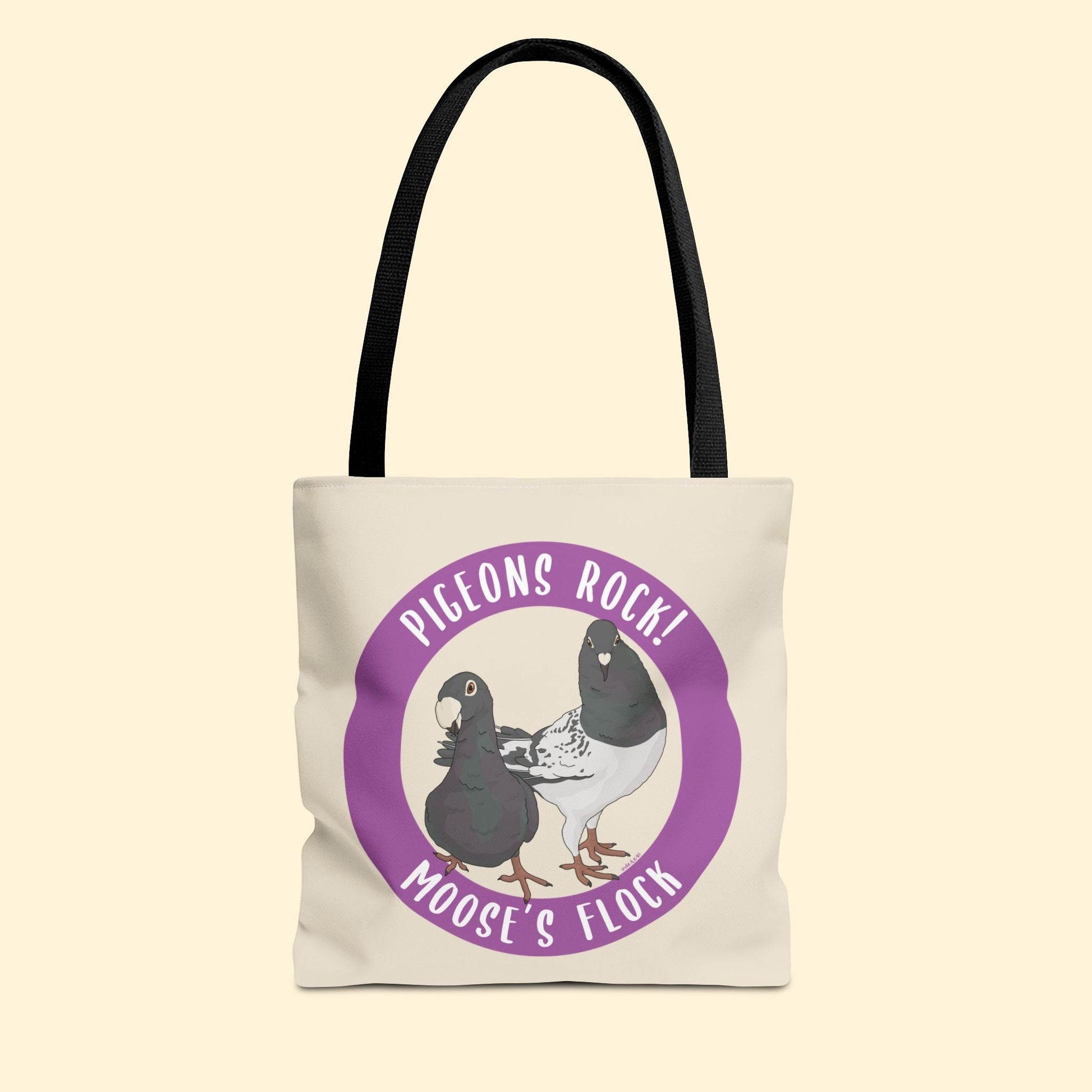 Tote Bag | FUNDRAISER | Moose's Flock | Pigeons Rock - Detezi Designs - 13564819580719338042