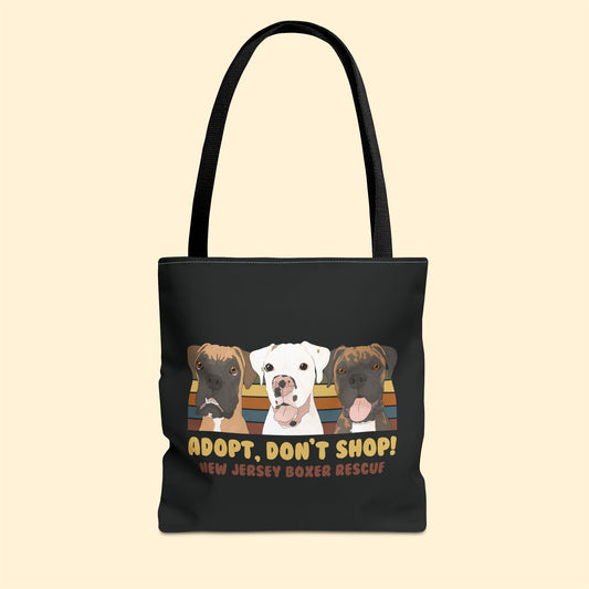 Tote Bag | FUNDRAISER | New Jersey Boxer Rescue | Adopt, Don't Shop! - Detezi Designs - 22720427733267765226