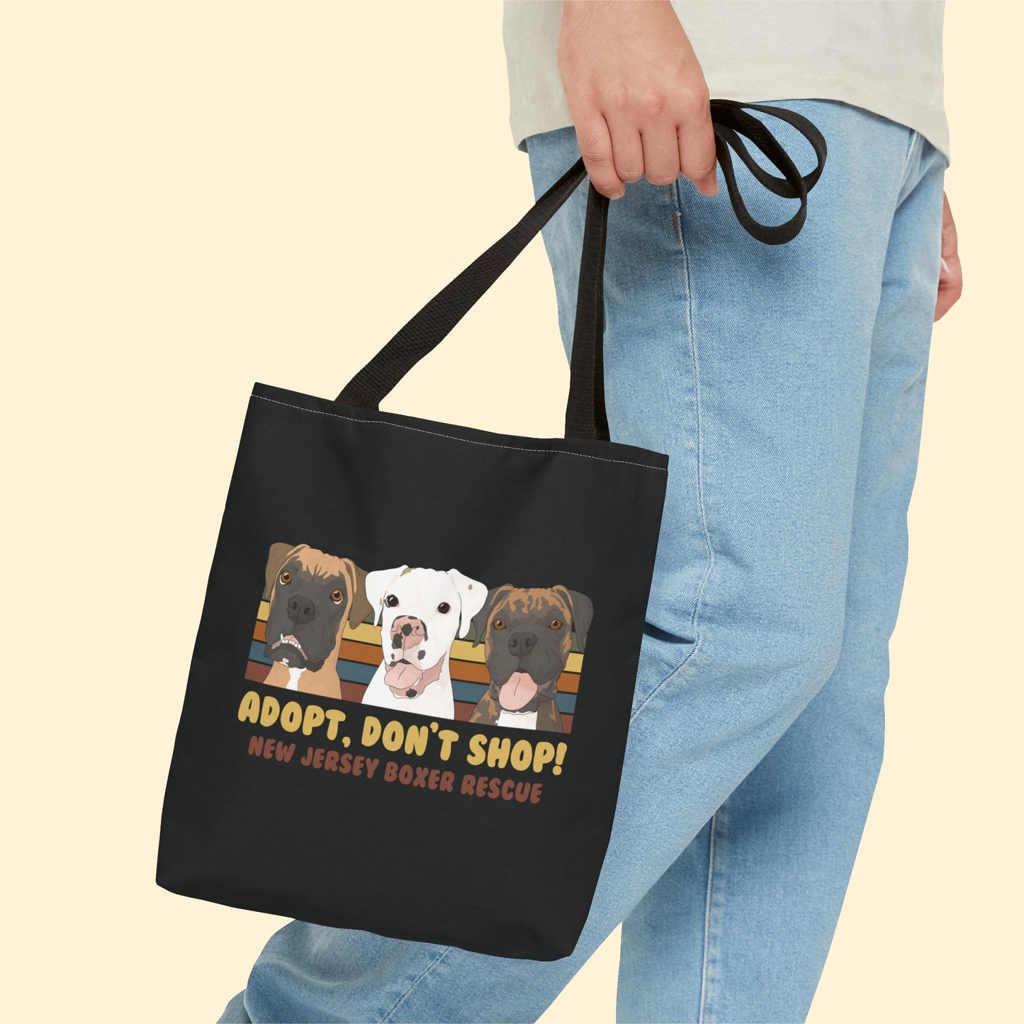 Tote Bag | FUNDRAISER | New Jersey Boxer Rescue | Adopt, Don't Shop! - Detezi Designs - 22720427733267765226