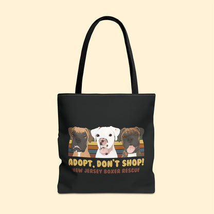 Tote Bag | FUNDRAISER | New Jersey Boxer Rescue | Adopt, Don't Shop! - Detezi Designs - 25972583493347119622