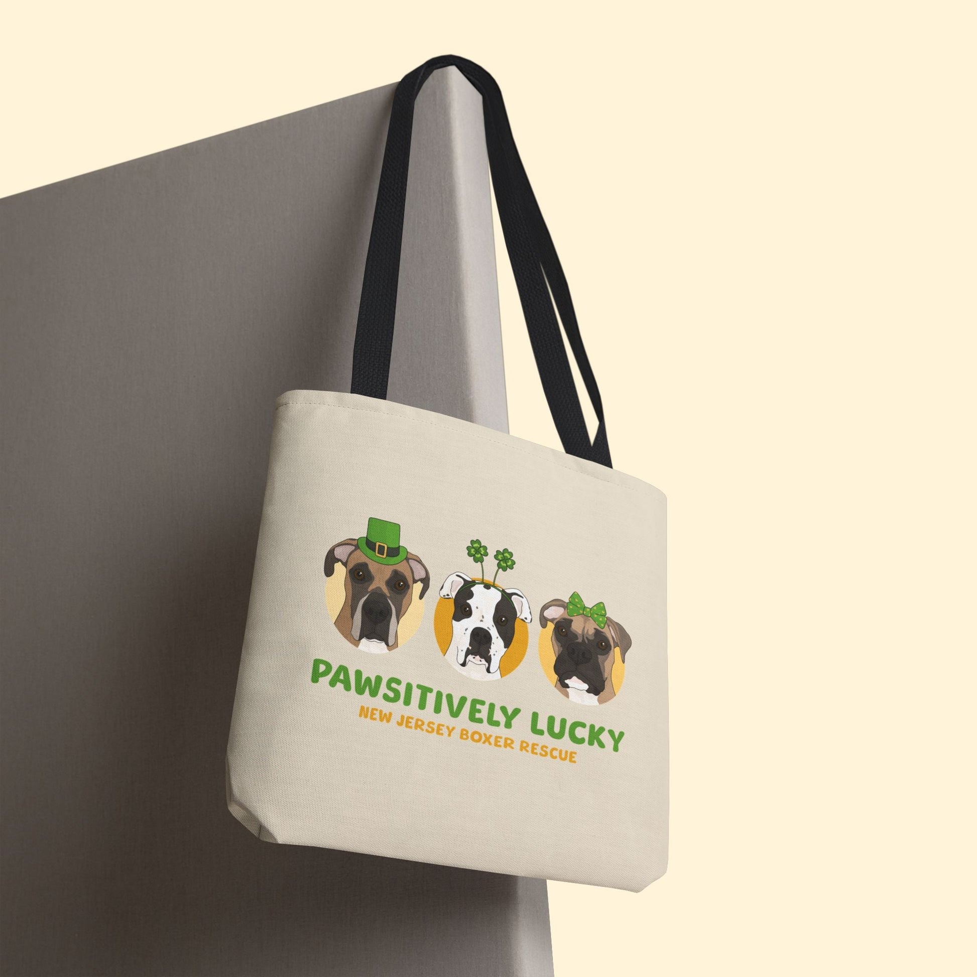 Tote Bag | FUNDRAISER | New Jersey Boxer Rescue | St. Patrick's Day - Detezi Designs - 44772195154951248120