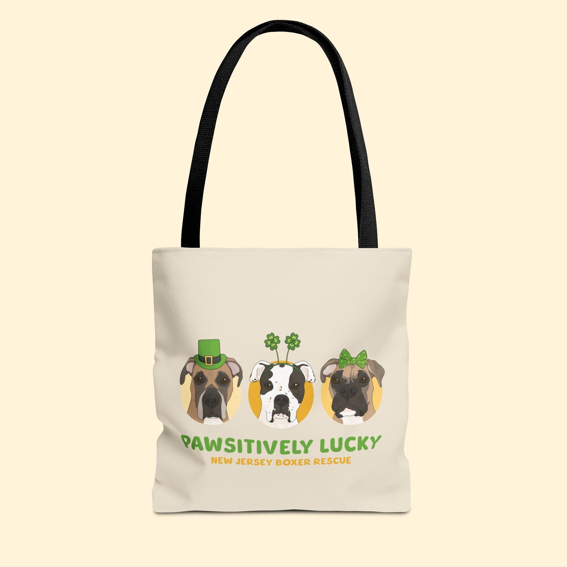 Tote Bag | FUNDRAISER | New Jersey Boxer Rescue | St. Patrick's Day - Detezi Designs - 85108583104793383150
