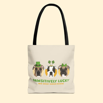 Tote Bag | FUNDRAISER | New Jersey Boxer Rescue | St. Patrick's Day - Detezi Designs - 85108583104793383150