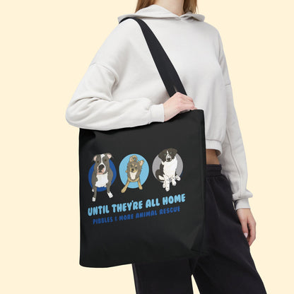 Tote Bag | FUNDRAISER | Pibbles & More Animal Rescue - Detezi Designs - 23596266311127033709