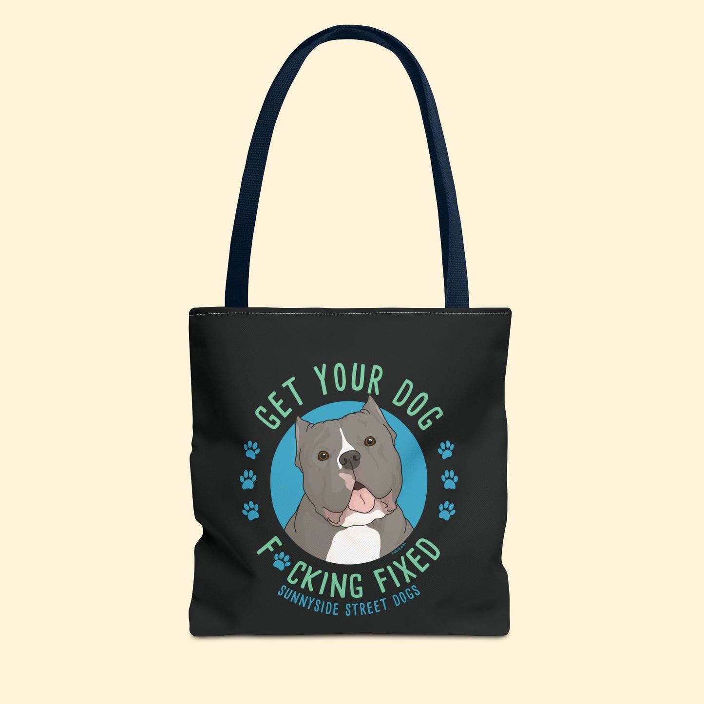 Tote Bag | FUNDRAISER | Sunnyside Street Dogs | Get Your Dog F*cking Fixed - Detezi Designs - 27031963960152399379