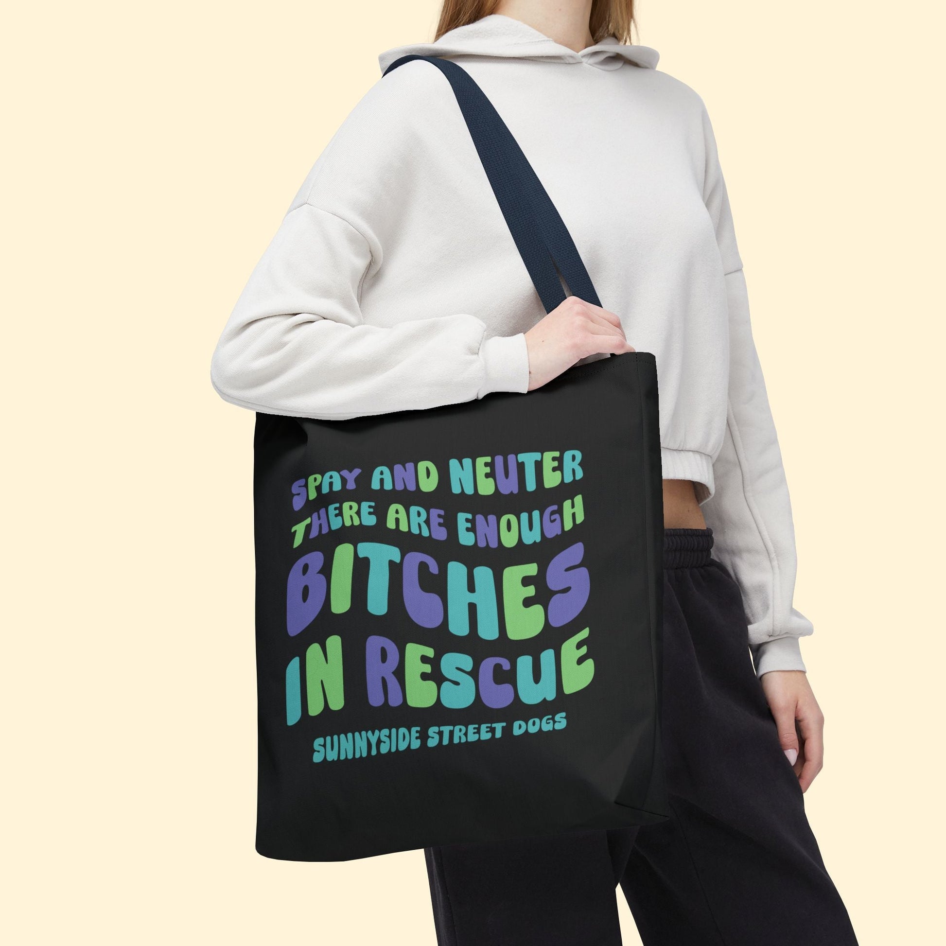 Tote Bag | FUNDRAISER | Sunnyside Street Dogs | Spay & Neuter - Detezi Designs - 43577423104276955232