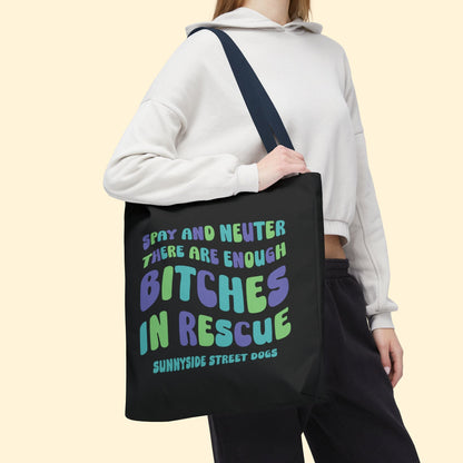 Tote Bag | FUNDRAISER | Sunnyside Street Dogs | Spay & Neuter - Detezi Designs - 43577423104276955232