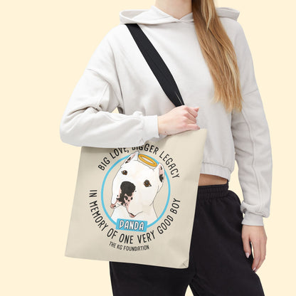 Tote Bag | FUNDRAISER | The KG Foundation | In Memory of Panda - Detezi Designs - 19073963263448283143