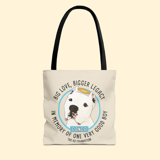 Tote Bag | FUNDRAISER | The KG Foundation | In Memory of Panda - Detezi Designs - 62660653078612333792