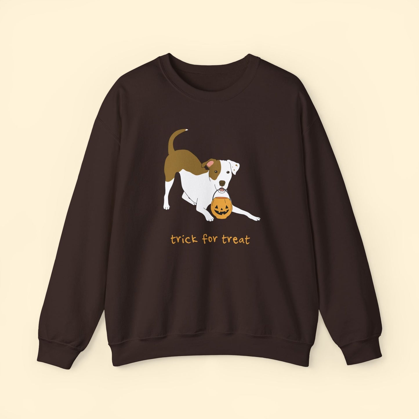 Trick For Treat | Crewneck Sweatshirt - Detezi Designs - 55758813332111909495