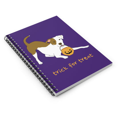 Trick For Treat | Notebook - Detezi Designs - 21027317337792775910