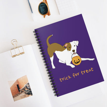 Trick For Treat | Notebook - Detezi Designs - 21027317337792775910