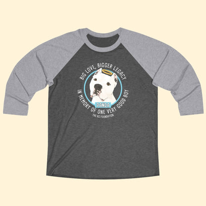 Unisex 3\4 Sleeve Tee | FUNDRAISER | The KG Foundation | In Memory of Panda - Detezi Designs - 80691444452815178684