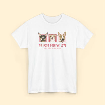 Unisex Crewneck T-shirt | FUNDRAISER | Ace's Place All Dog Rescue - Detezi Designs-11488950858968592831