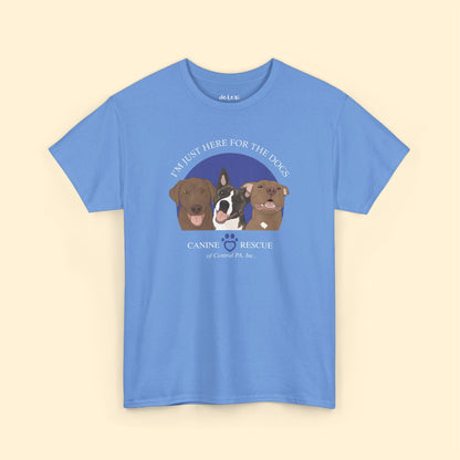Unisex Crewneck T-shirt | FUNDRAISER | Canine Rescue of Central PA - Detezi Designs - 28860932662120871093